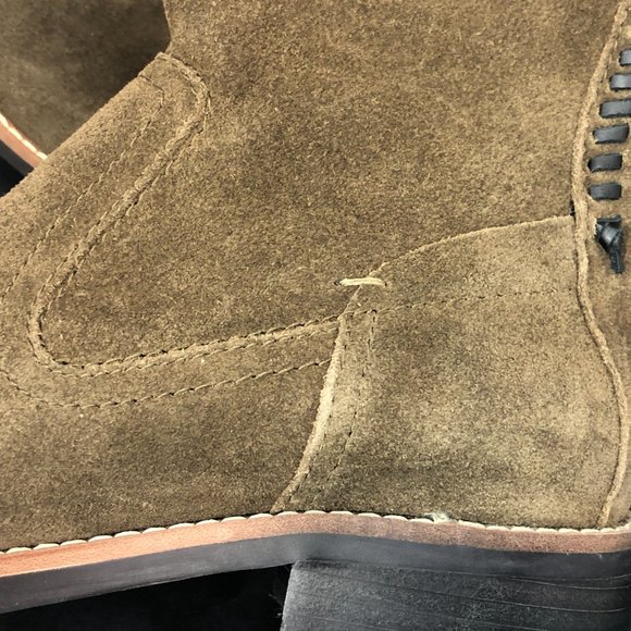 NWOB Lucca Lane Carolsue Suede Booties - Picture 5 of 6